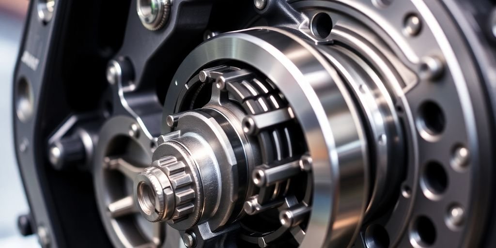 Subaru WRX transmission gears and clutch.