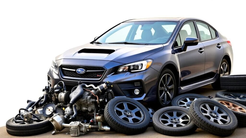 Cheap Subaru spare parts and car