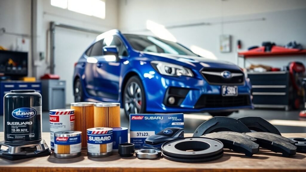 Genuine Subaru parts and car in Australia