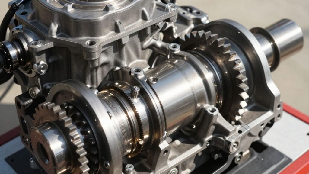 Subaru automatic transmission close-up